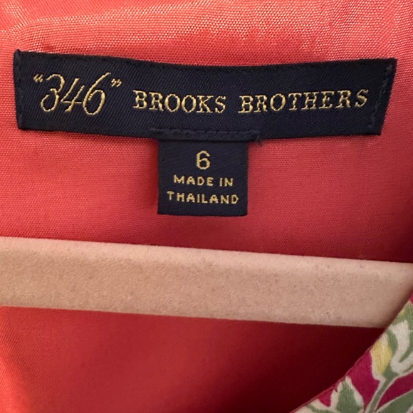 Brooks Brothers 346 Floral Sheath Dress - Picture 3 of 7